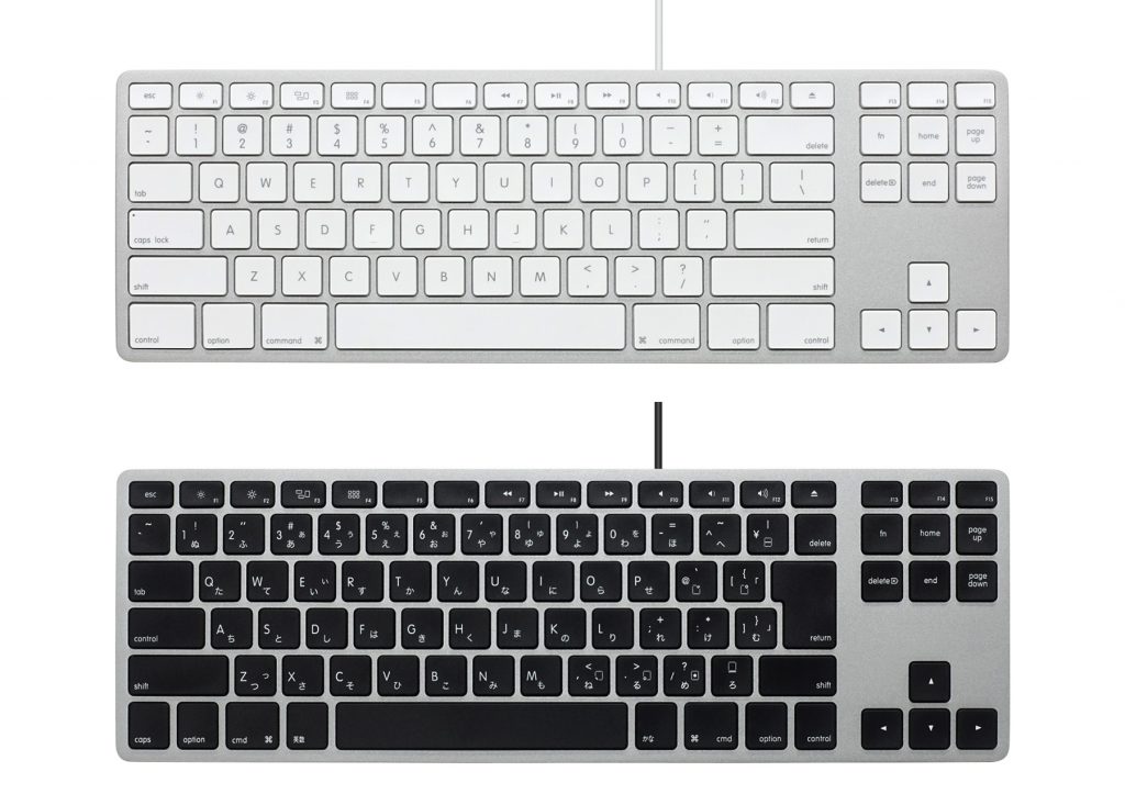 Matias Wired Aluminum Tenkeyless keyboard for Mac