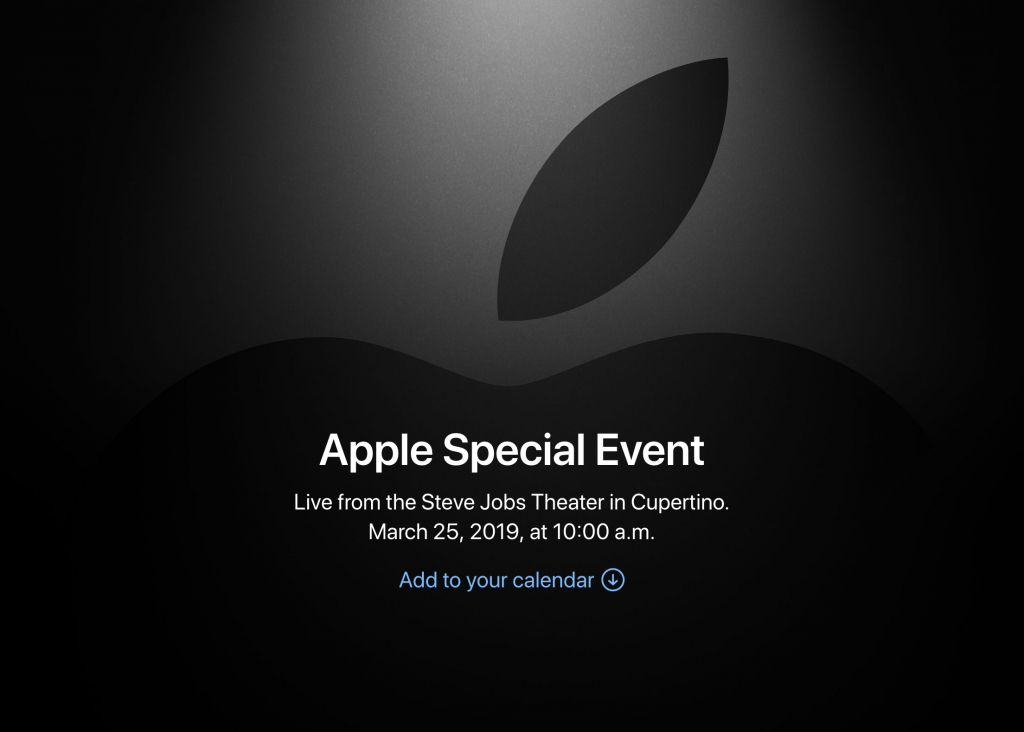 Apple Special Event 2019 Spring