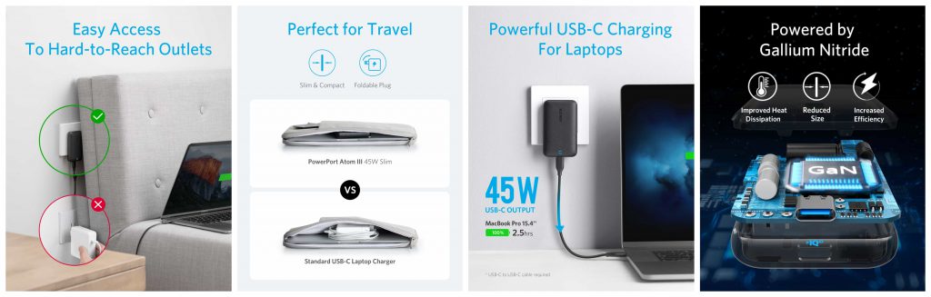 Anker PowerPort Atom lll 45W Slim