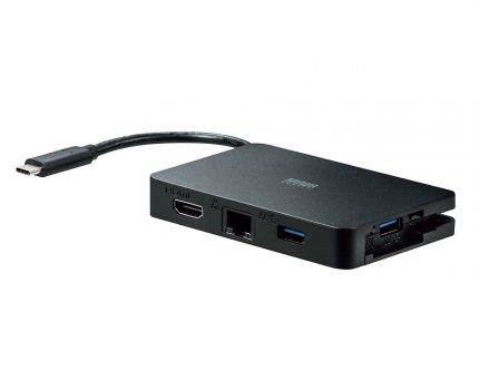 HDMI・LAN・USBのUSB-CマルチポートHUBがサンワサプライより発売