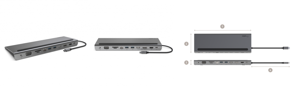CONNECT USB-C 11-in-1マルチポートドック