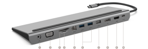 CONNECT USB-C 11-in-1マルチポートドック