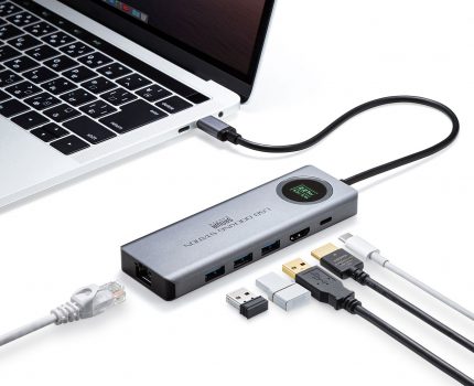 電圧・電流チェッカーを搭載したドッキングステーション「USB-DKM1」が発売中