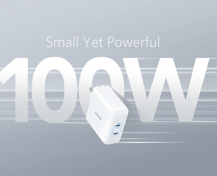 100W高出力の充電器「Anker PowerPort lll 2-Port 100W」が発売