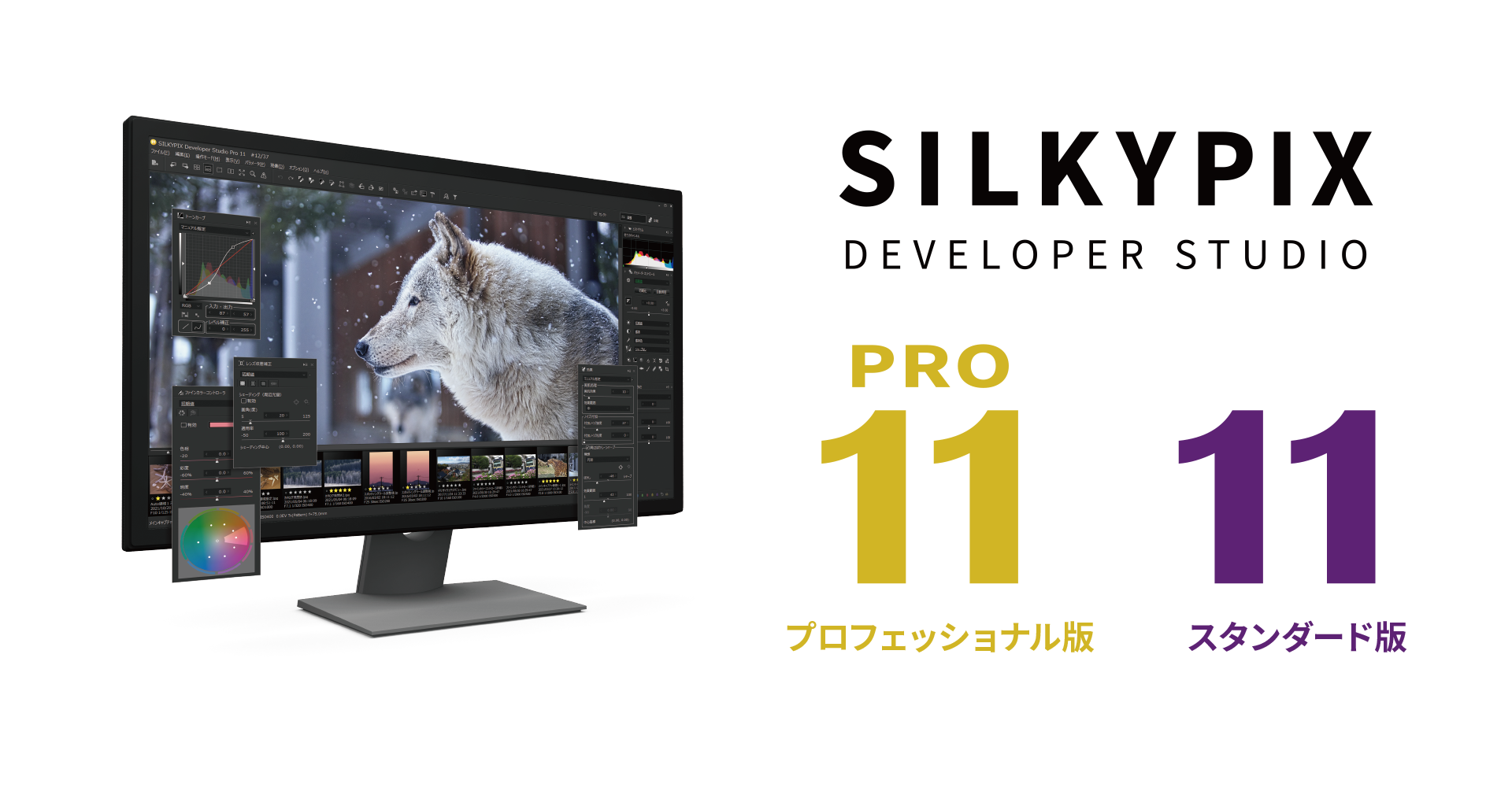 高画質RAW現像ソフト「SILKYPIX Developer Studio 11」のMac版がリリース