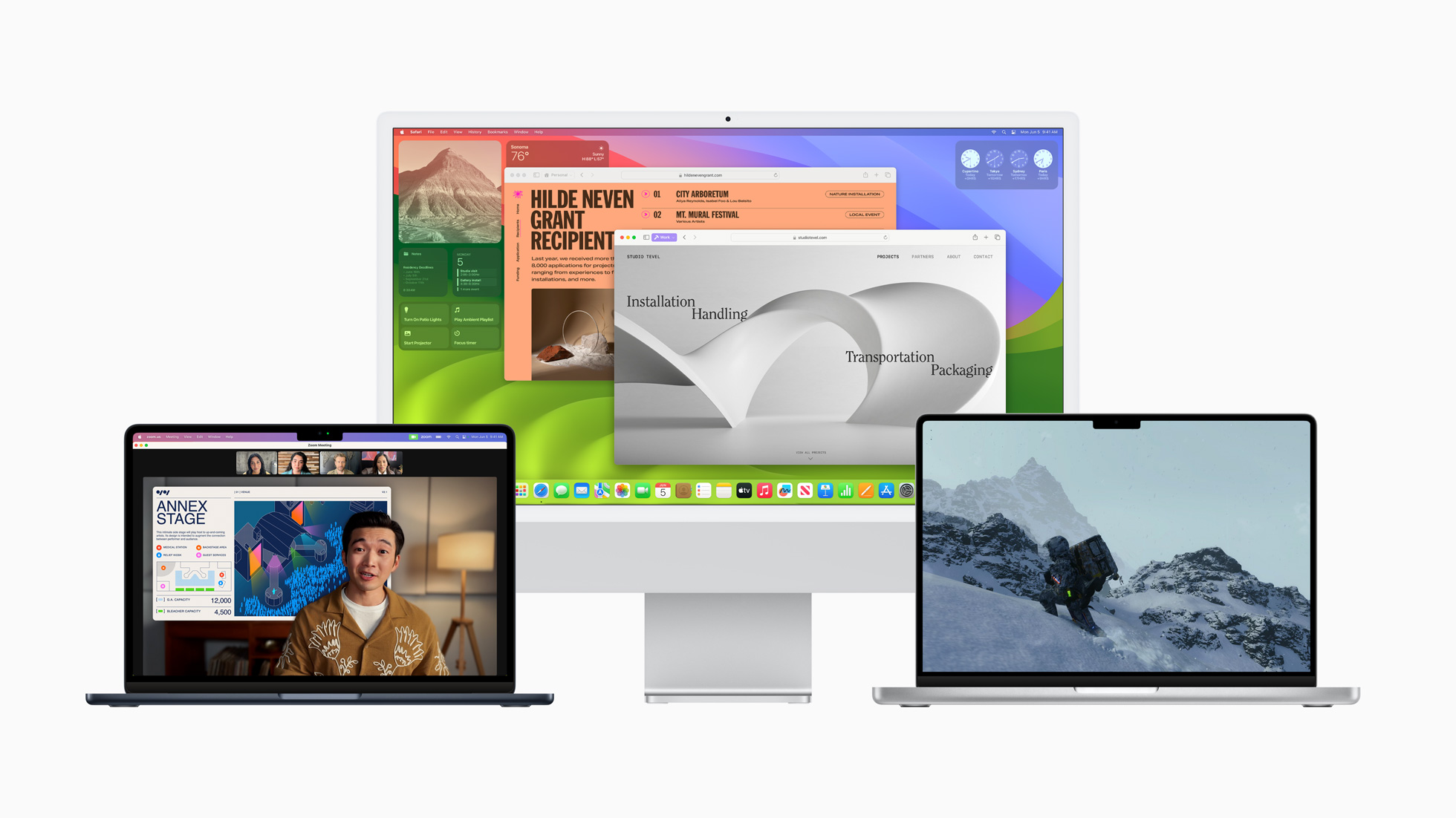 Apple、今秋よりリリース予定の新OS「macOS Sonoma」を発表