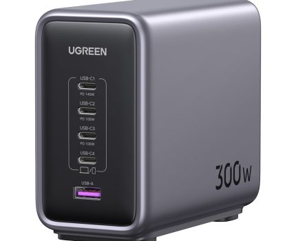 大出力300Wの卓上充電器「Nexode 卓上急速充電器 300W GaN」が発売