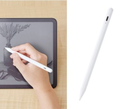 エレコム、Apple Pencilに近い描き心地のiPad用アクティブタッチペンを発売