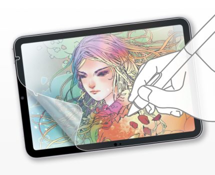 紙に鉛筆で描くような感覚で描けるiPad mini A17 Pro用フィルムが発売