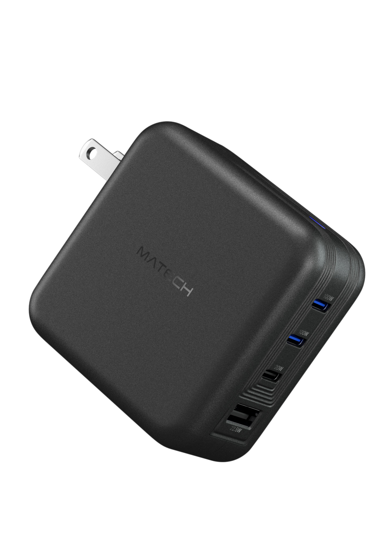 MATECH、100W出力対応の超小型4ポート急速充電器「Sonicharge 100W Pro X」をリニューアル発売