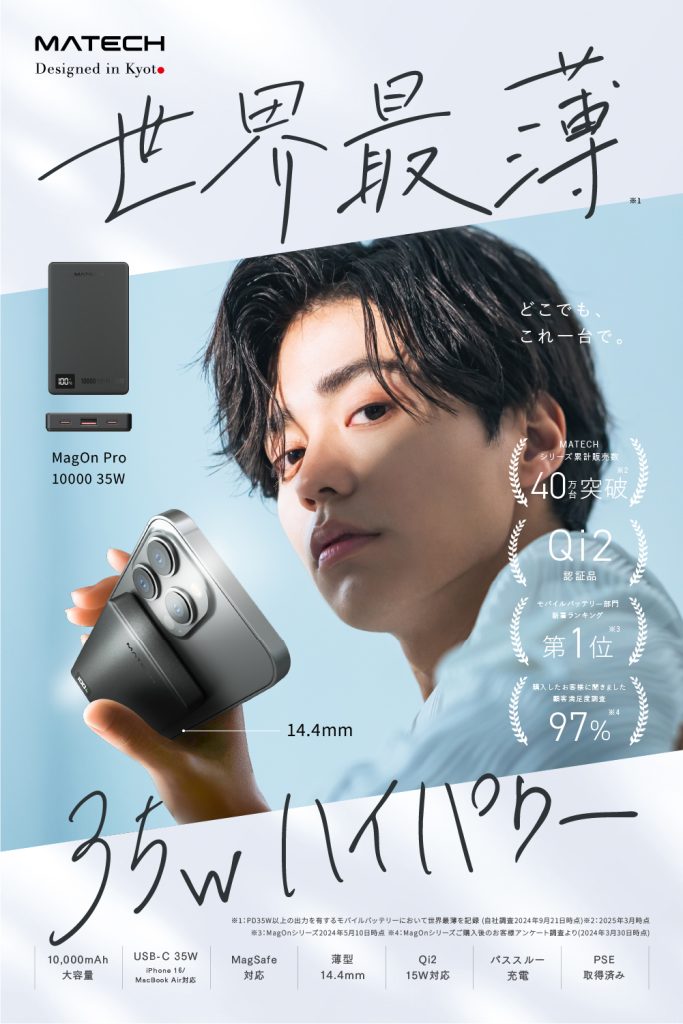 MagOn Pro 10000 35W Qi2
