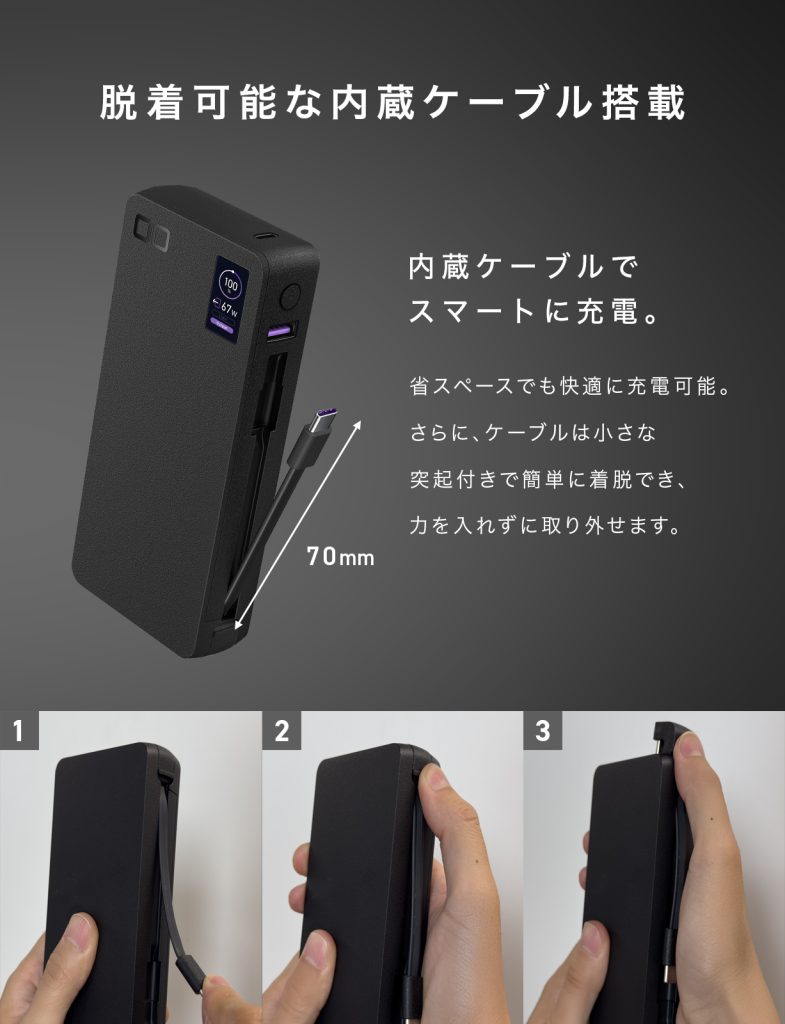 SMARTCOBY Pro CABLE 100W 20K