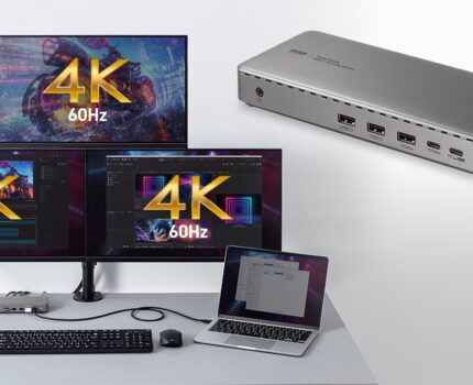4K/60Hz×3画面出力対応「USB-CVDK20」登場  MシリーズMacにも対応する高性能ドッキングステーション