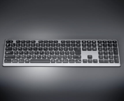 サンワダイレクト、macOS・iOS対応のフルサイズワイヤレスキーボード「400-SKB082」を発売