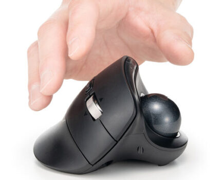 高速スクロール＆チルト対応、54度傾斜で手首にやさしいBluetoothトラックボール「400-MAWBTB230」発売