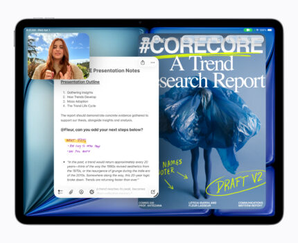 Apple、M4搭載の新しいiPad Airを発表